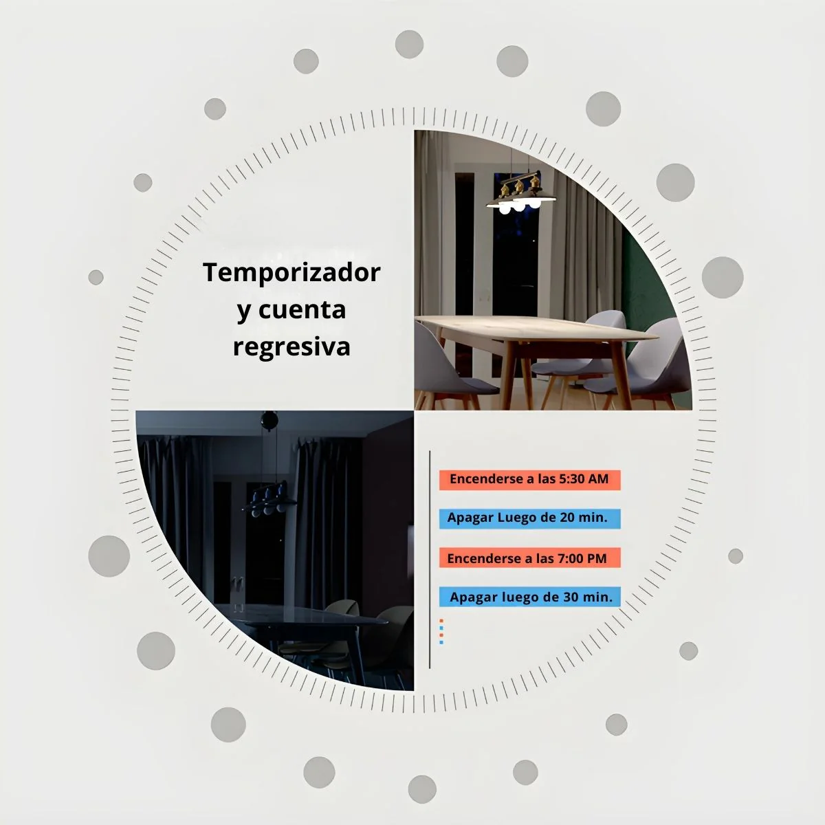 Interruptor Inteligente Wifi De Pared Con Neutro Doble Compatible Con Alexa Y Google Assistant.10A. 90-240V. 50-60 Hz - Image 5