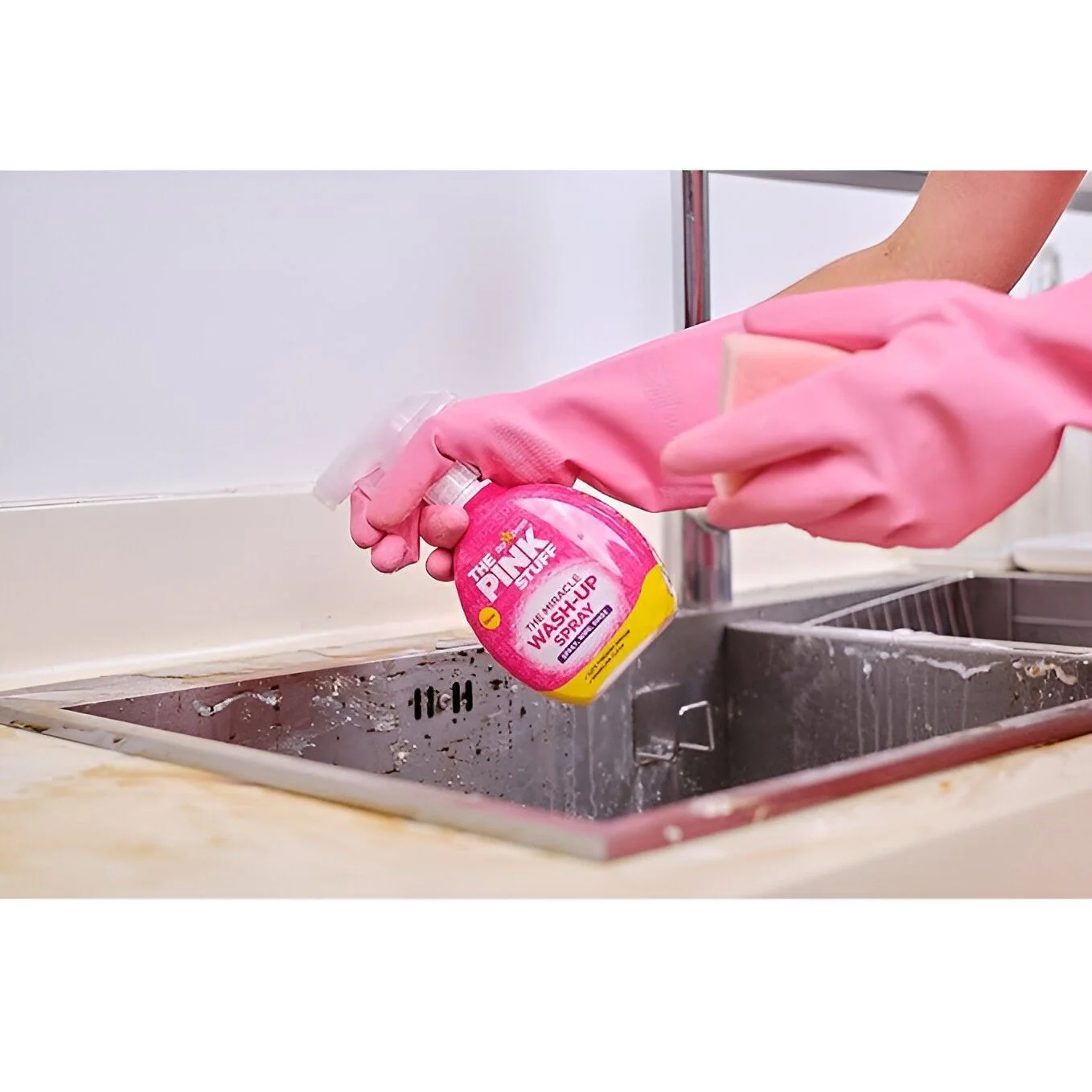 Jabón Lavaplatos En Spray 500 Ml. The Pink Stuff - Image 3