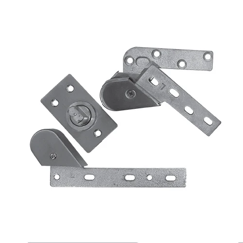 Juego De Bisagras Pivotantes Izquierda Para Puertas De Aluminio, Madera, Hierro. Acabado Satinado - Image 2