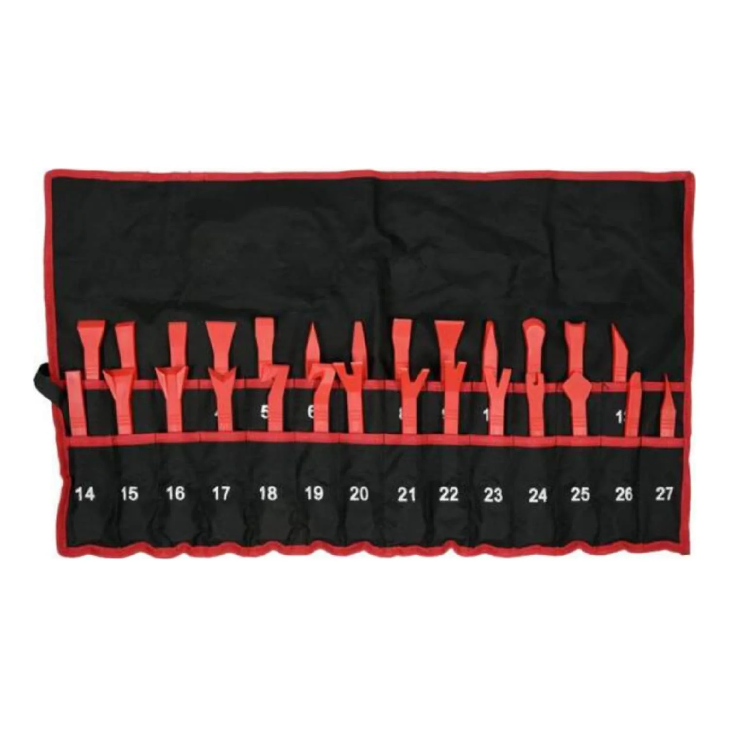 Juego De Extracción De Paneles. Cuñas Para Remover Partes En Vehiculos Carros. Set De 27 Piezas.