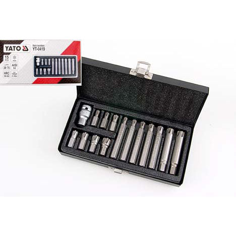 Juego De Puntas Ribe De Destornillador (M6-M14, 15 Piezas) - Image 2