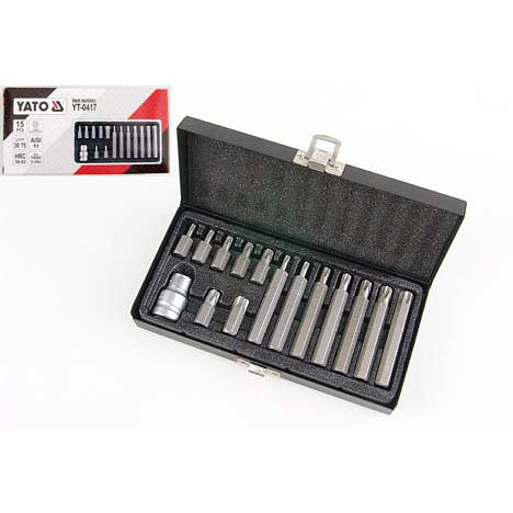 Juego De Puntas Torx De Destornillador (S.T20-T55, 15 Piezas) - Image 2