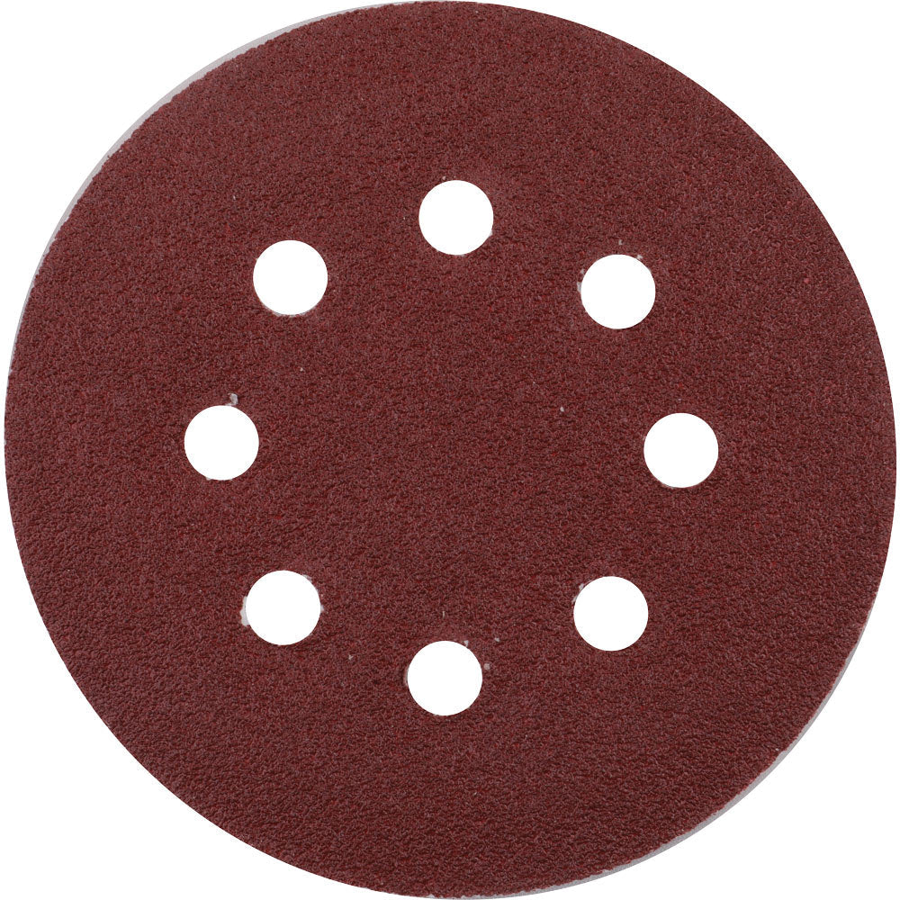 Juegos De (50 Pcs) De Lijas Para Lijadora Orbital 5" (125 Mm) Con Velcro - Image 7