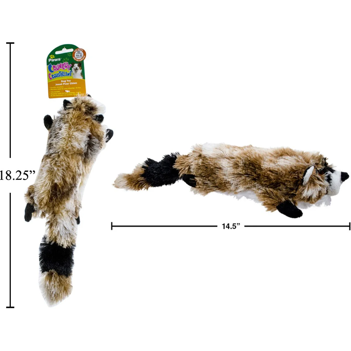 Juguete De Peluche Para Perro  De 15 "Con Sonido Crujiente - Image 8