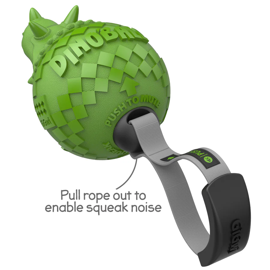 Juguete Dinoball Triceraptops Verde Mascota - Image 2