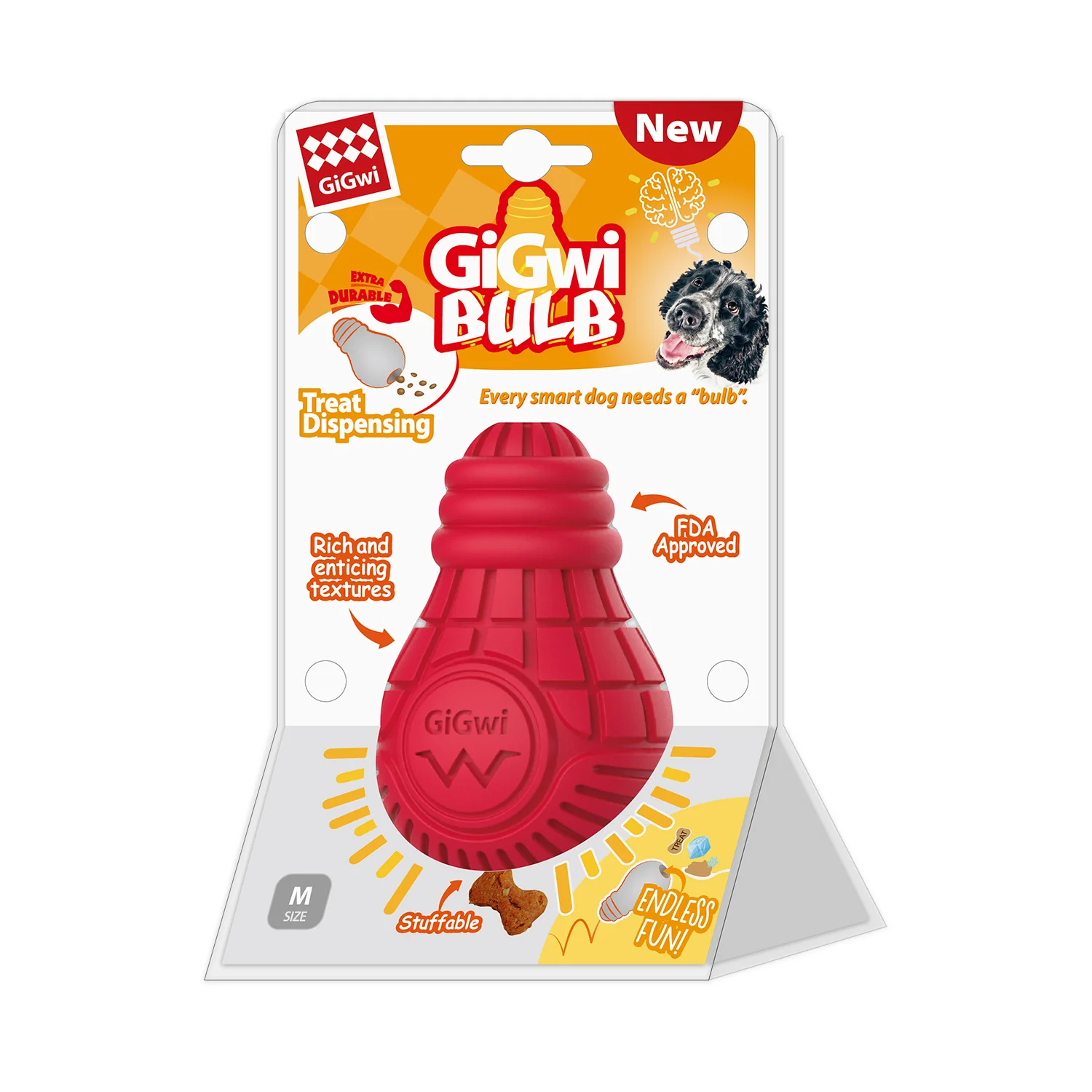 Juguete Dispensador Trick Talla M Para Mascotas