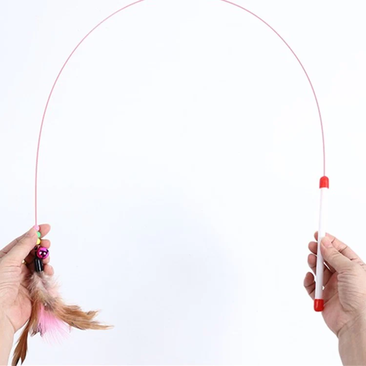 Juguete Para Gato, Varita Con Plumas 10X5x3cm - Image 2