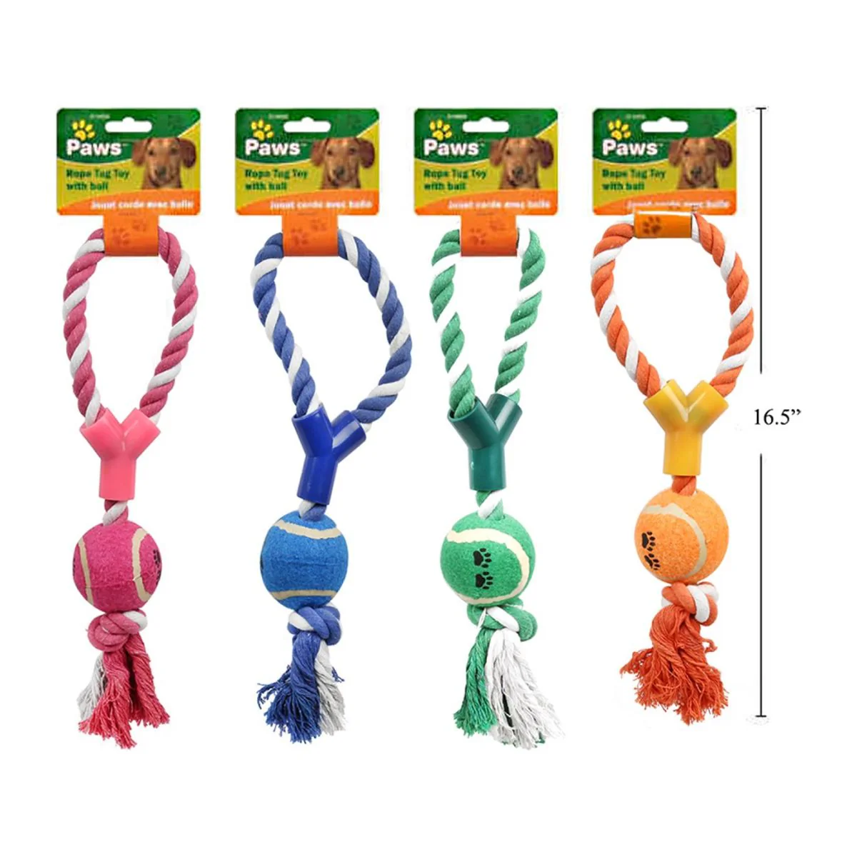 Juguete Para Lanzar Cuerda De 30 Cm Con Bola (Viene En Colores Variados Al Azar) (1Pza) - Image 2