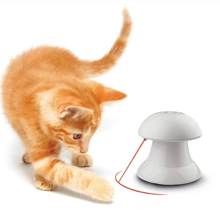 Juguete Para Mascota Con Luz Laser. Color Blanco. - Image 3
