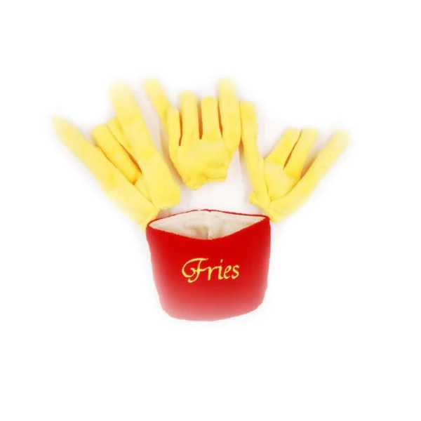 Juguete Para Perro Con Sonido. Peluche De Papas Fritas. - Image 2