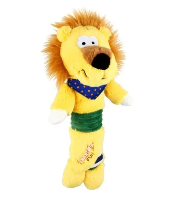 Juguete Plush Leon Amarillo Para Mascota - Image 3