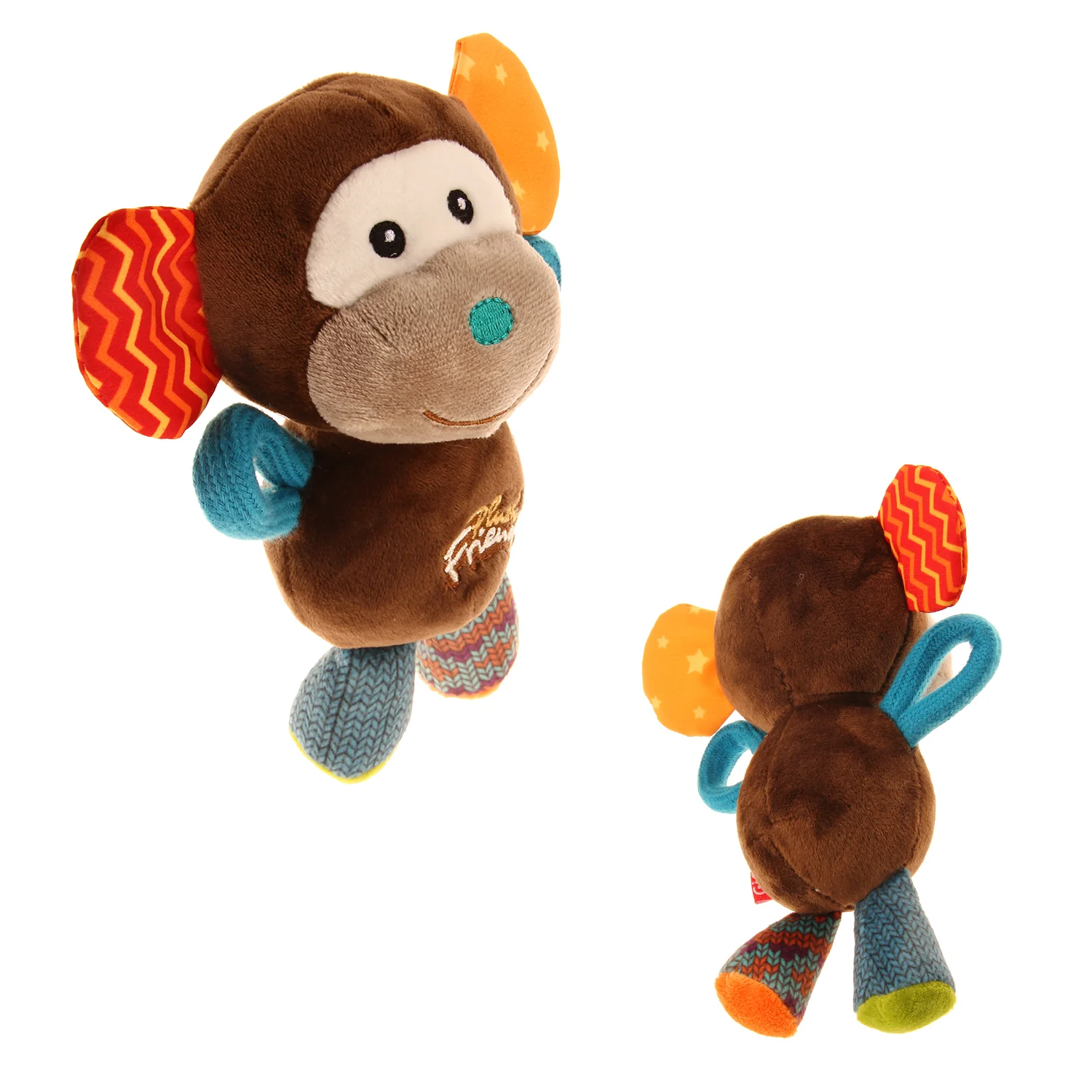 Juguete Plush Mono De Tela Para Mascotas - Image 6