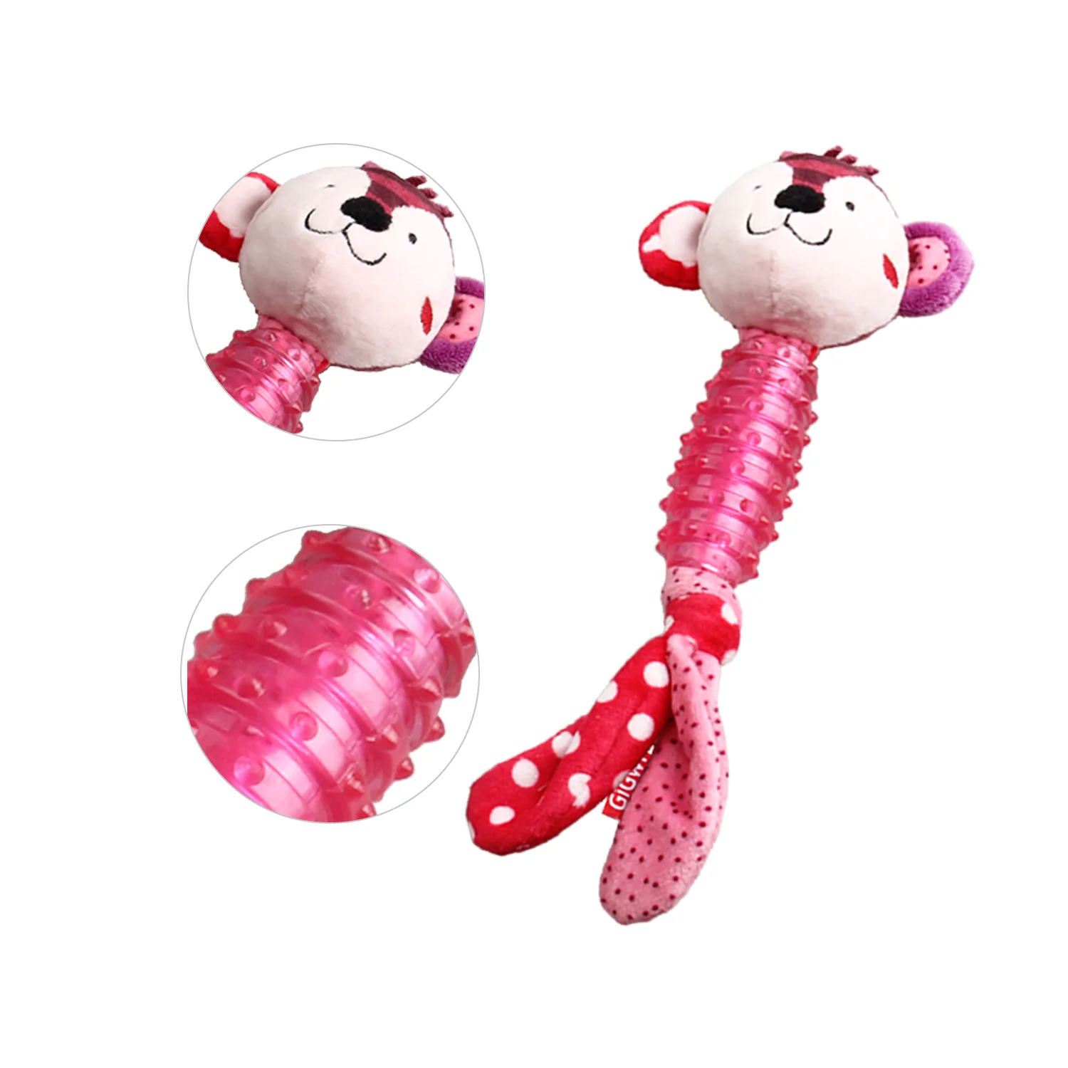 Juguete Suppa Mono Rosado Mascotas Pequeñas - Image 6