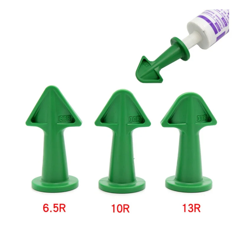 Kit De 1 Raspador Espatula Y 3 Boquillas De Silicona Para Lechada O Silicon - Image 3