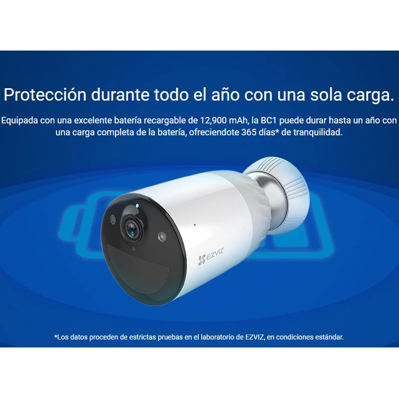 Kit De 2 Cámaras De Seguridad Inteligente Para Exteriores, Con Wifi. 2MP 1080P. EZVIZ - Image 3