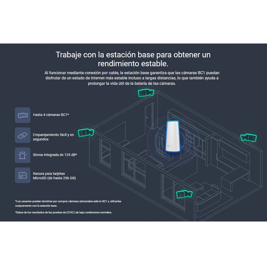 Kit De 2 Cámaras De Seguridad Inteligente Para Exteriores, Con Wifi. 2MP 1080P. EZVIZ - Image 6