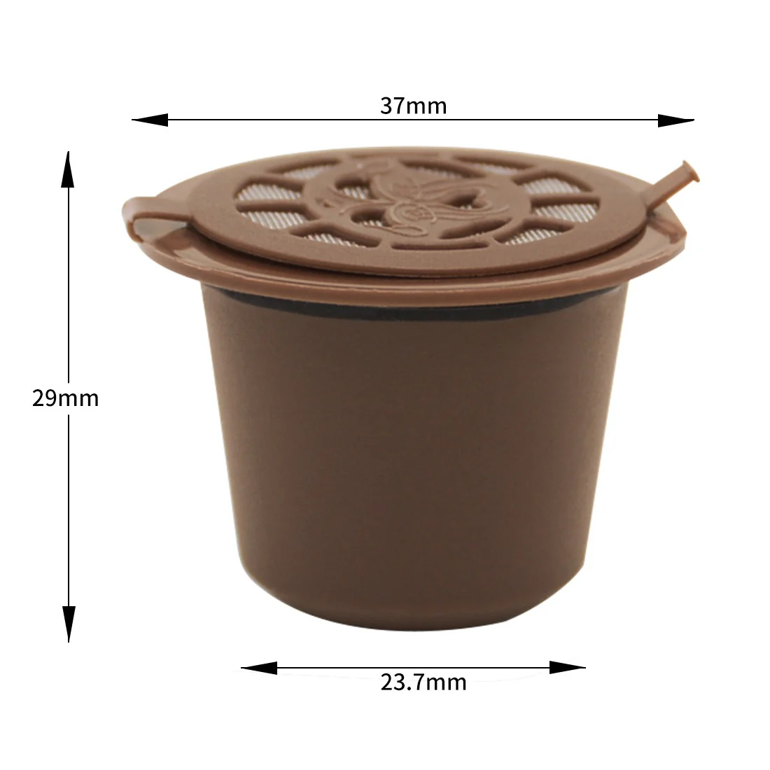Cápsulas De Café NESPRESSO Reutilizables De Plástico. (Set De 3 Cápsulas) - Image 3
