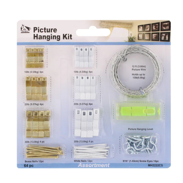 Kit De Accesorios Para Colgar Hasta 24 Cuadros - Image 2