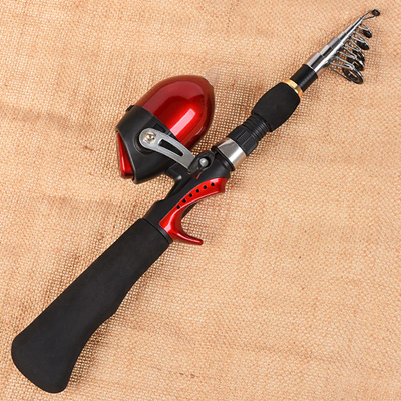 Kit De Pesca Caña Telescópica 1.6 M Bolso - Image 3