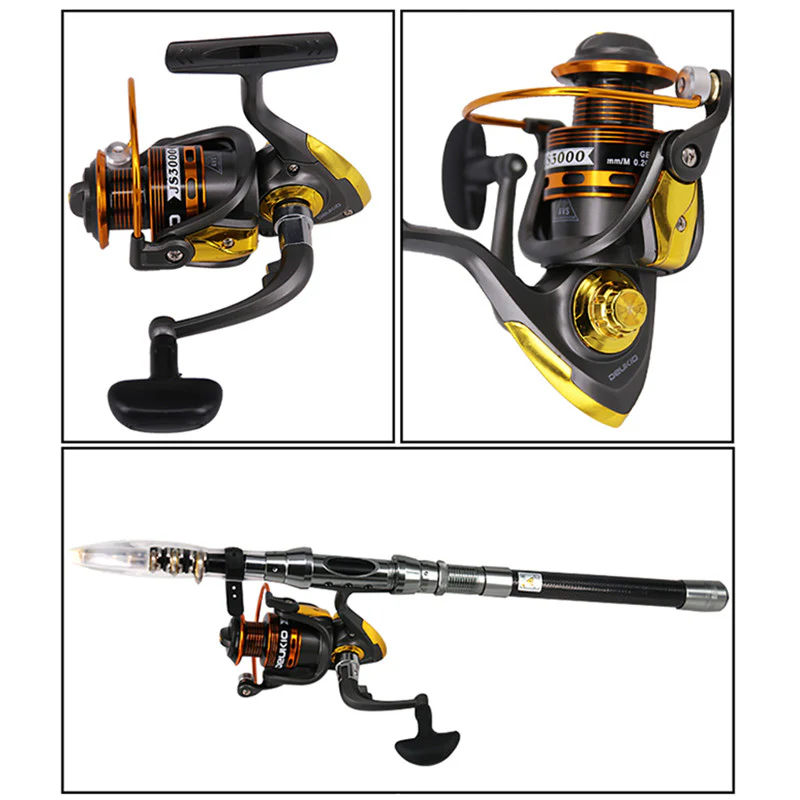 Kit De Pesca Caña Telescópica 2.1 M BOLSO - Image 3