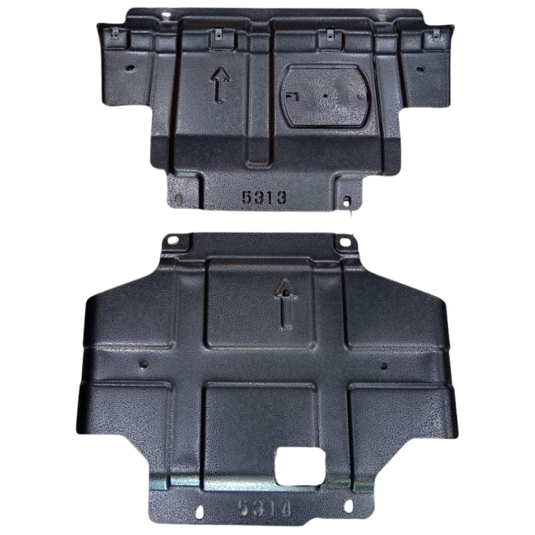 Kit De Placas De Deslizamiento Color Gris Skid Plate RICH 6. - Image 2
