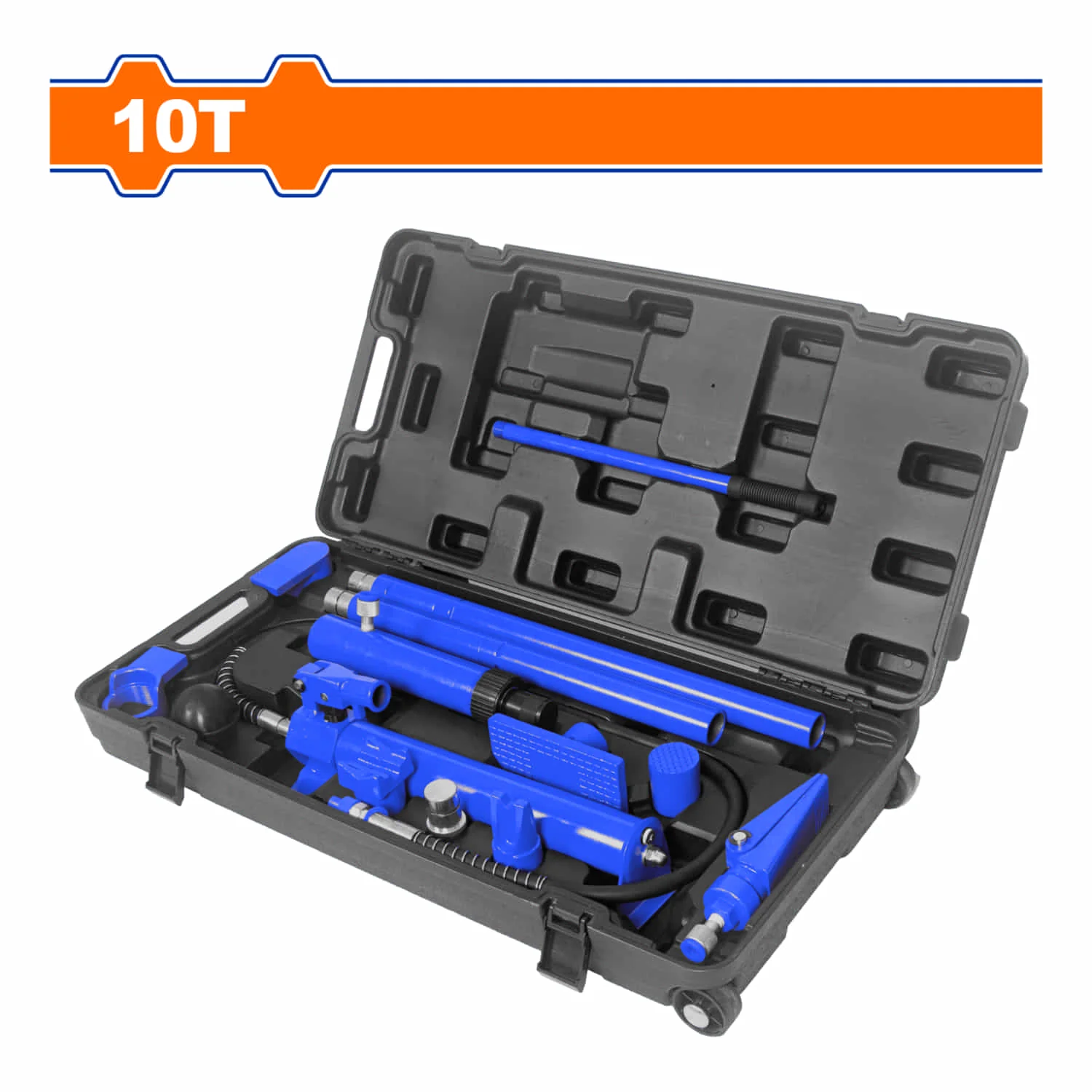 Gato Chapisteria Porto Power Kit De Reparación De Carroceria Hidráulico Para Autos 10T. Gato Hidráulico Saca Golpes Reparador De Carroceria Chapistero - Image 2