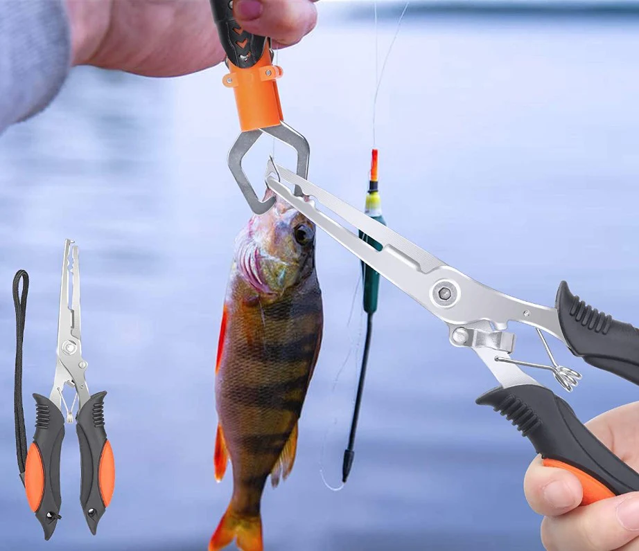 Kit Gancho De Agarre Y Alicate Para Pesca - Image 2