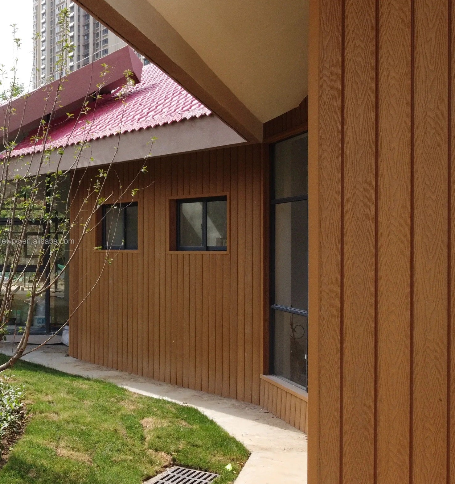 Lama Decorativa WPC Exteriores Oak Wood 21X148x2900 Mm - Image 6