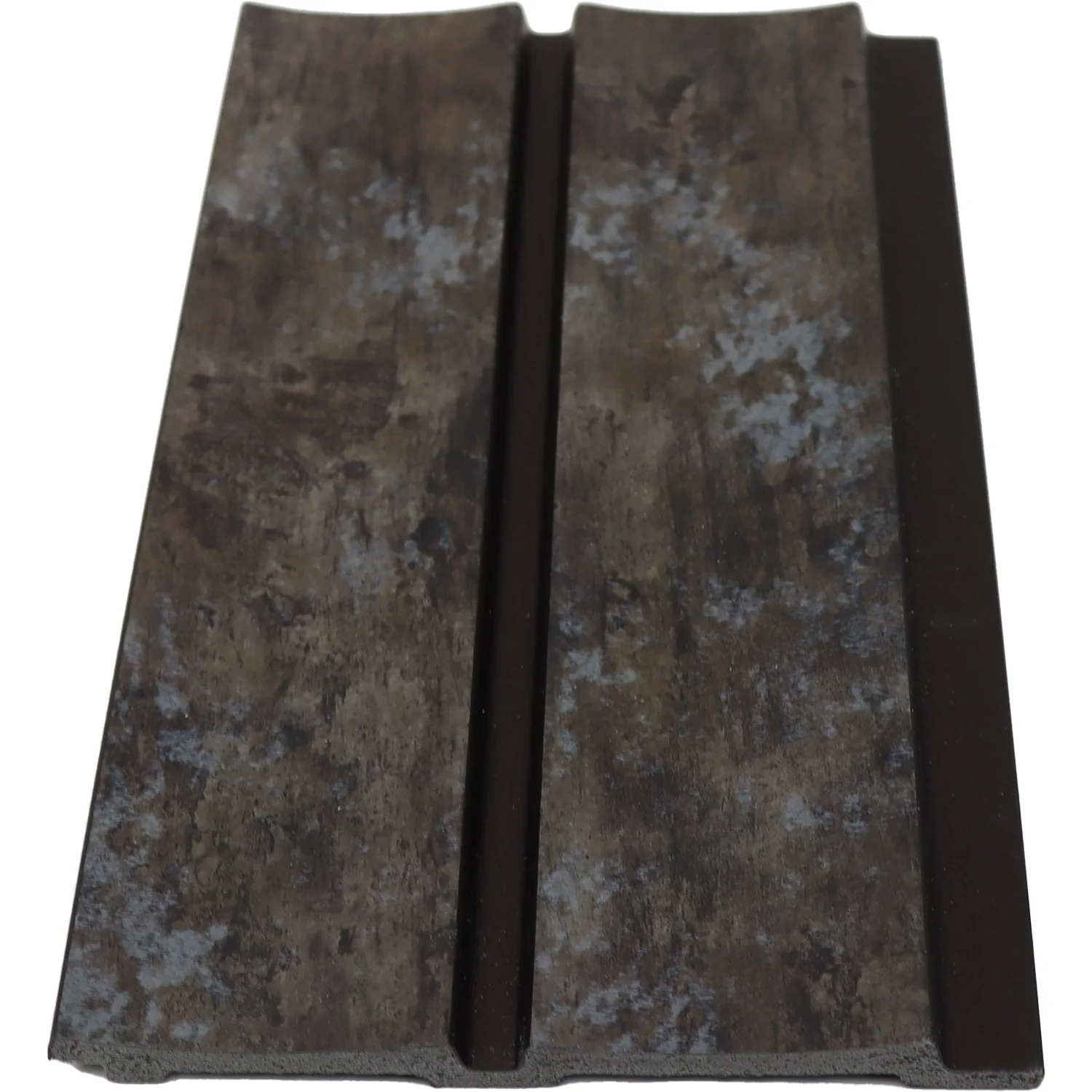 Lámina Acanalada Decorativa PS Dark Old Wood 12X120x2900 Mm - Image 3