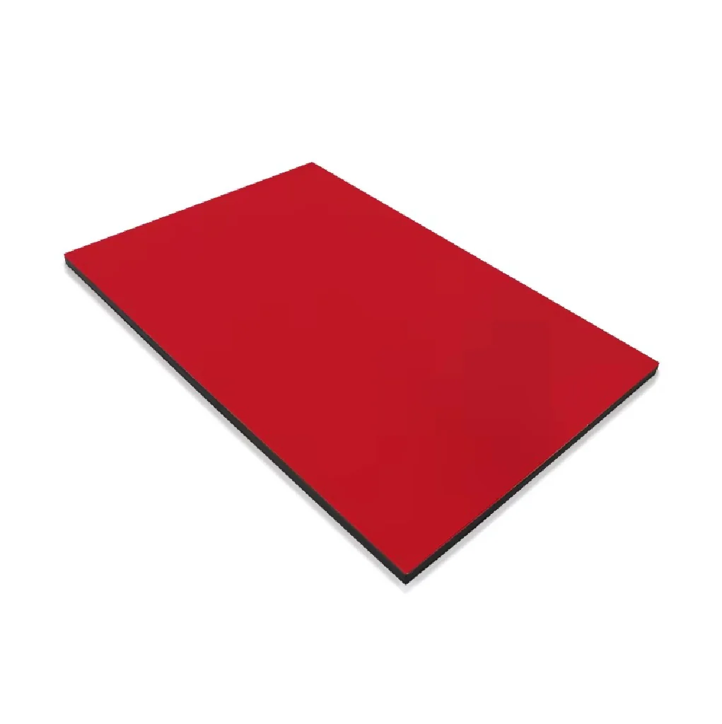 Lámina Alucobond ACM 4Mm PVDF 1.22X2.44M (4X8pies) Panel Revestimiento Exterior De Alta Calidad Color Rojo B037 - Image 3