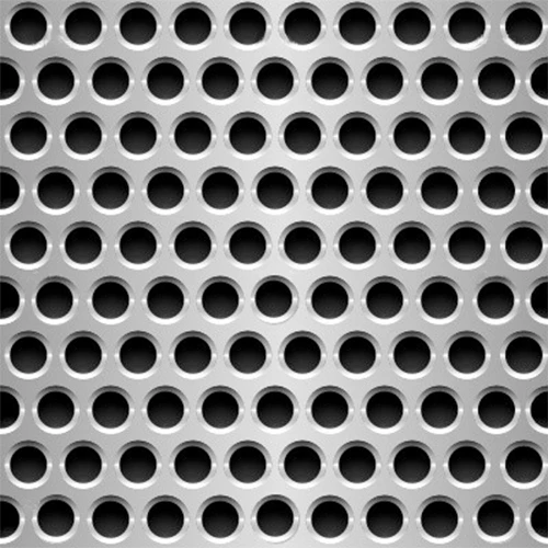 Lámina Perforada. Hoyos 4 Mm, (1.35 Mm Espesor) 4X8 Pies.