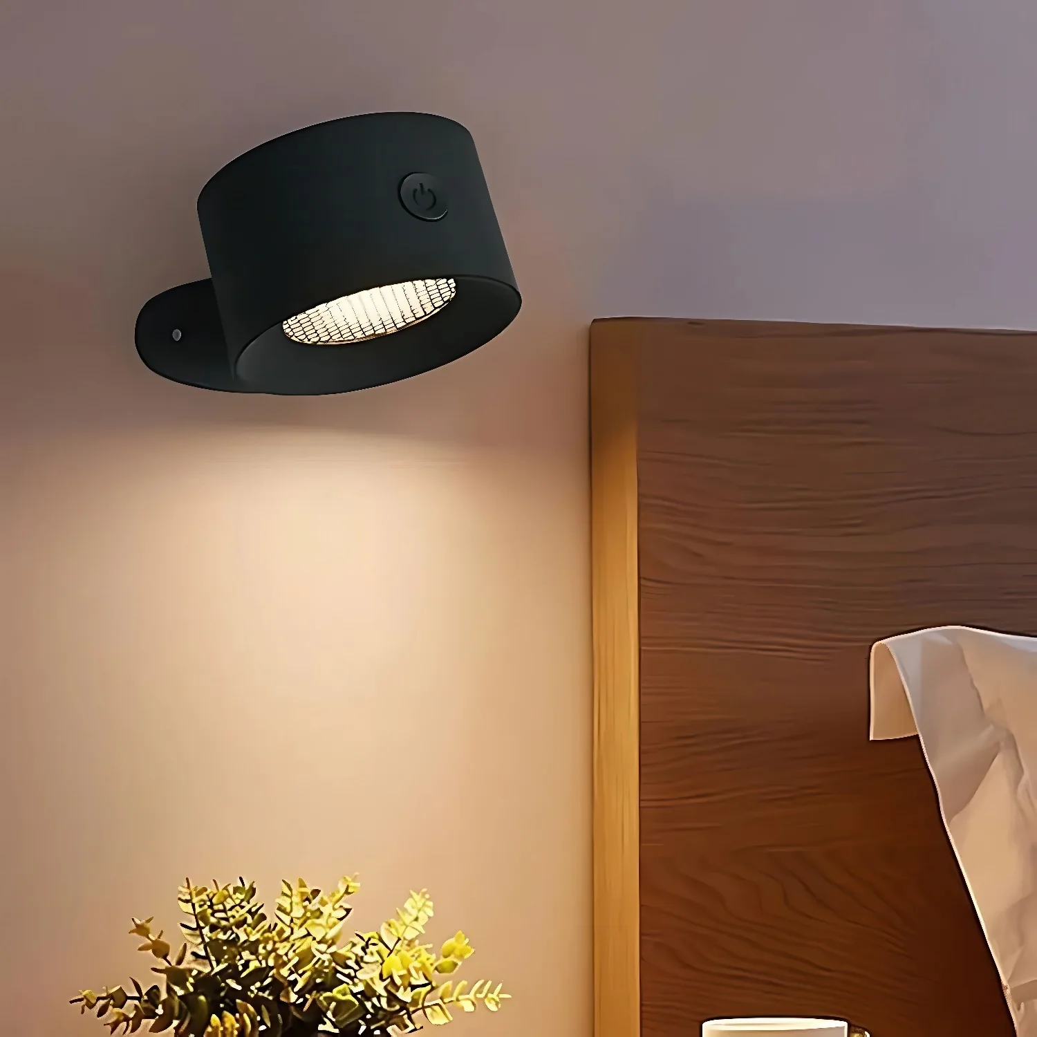 Lámpara De Mesa LED Negra RGB. Lámpara De Pared Ajustable, Se Adapta A Mesas Y Soporte De Pared. - Image 3