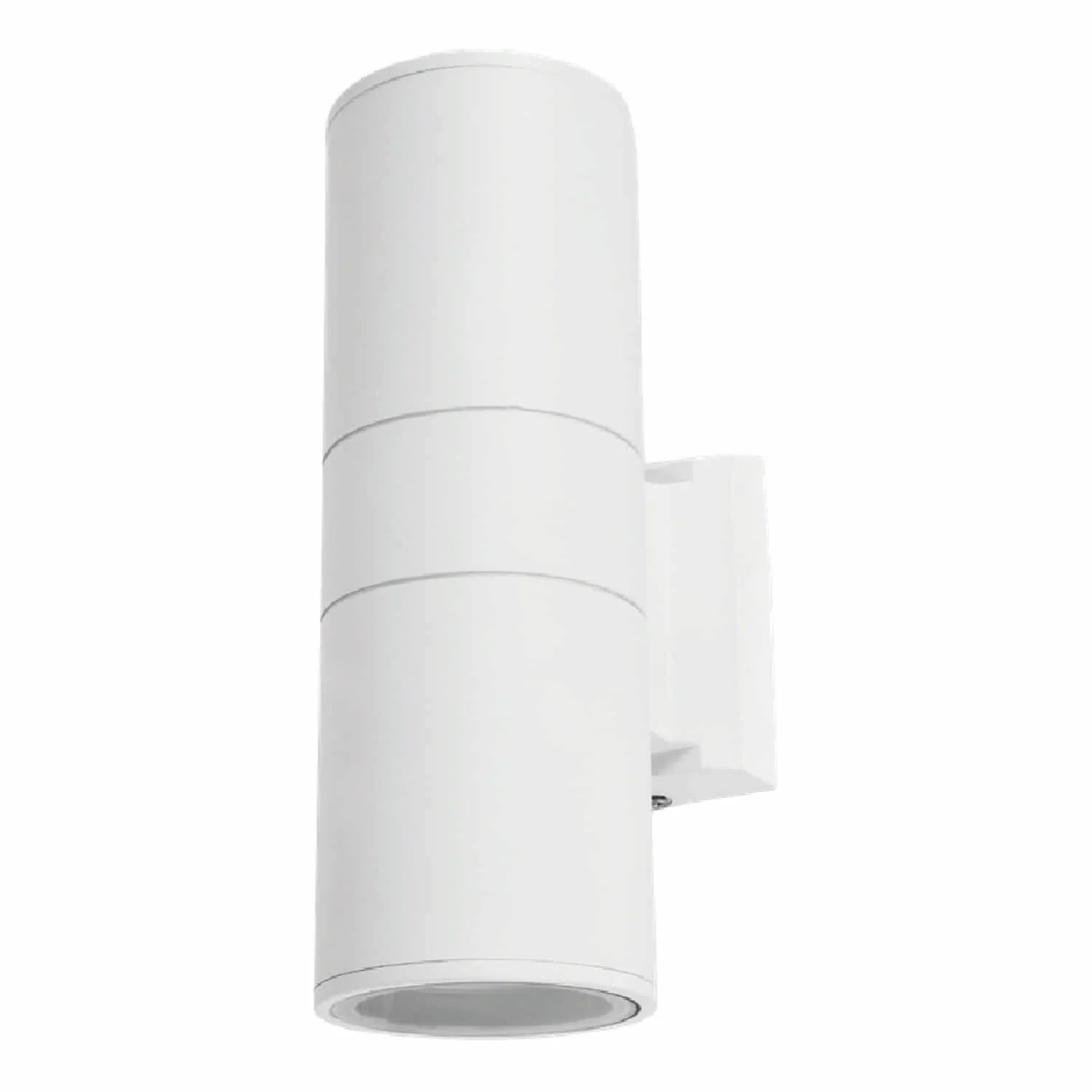 Lámpara De Pared Exterior Blanca 2XE27 PAR30, Iluminación Direccional 800 Lm, 3000K Cálida. Luminaria