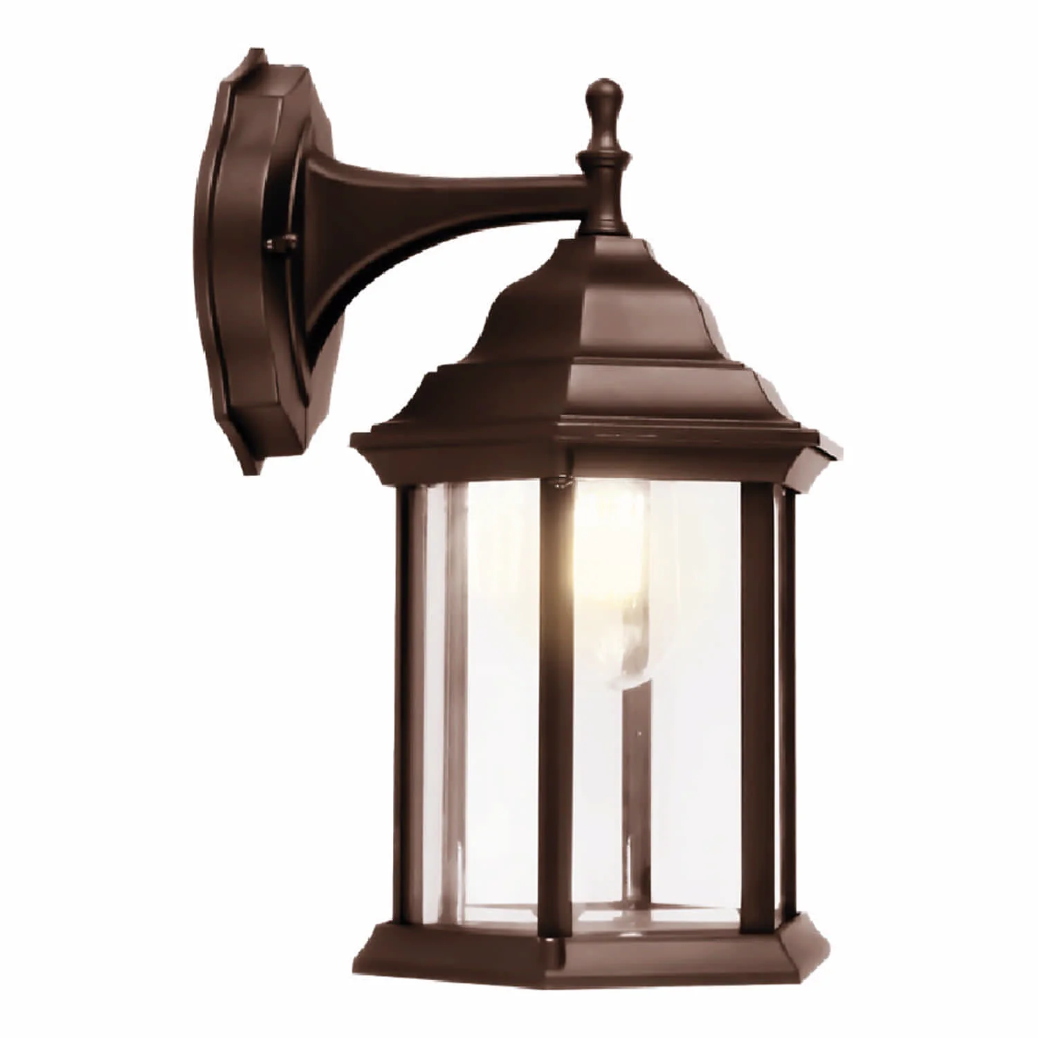 Lámpara De Pared Farol Exterior Café 1XE27 - Iluminación Clásica Y Elegante . Farol De Pared Retro.