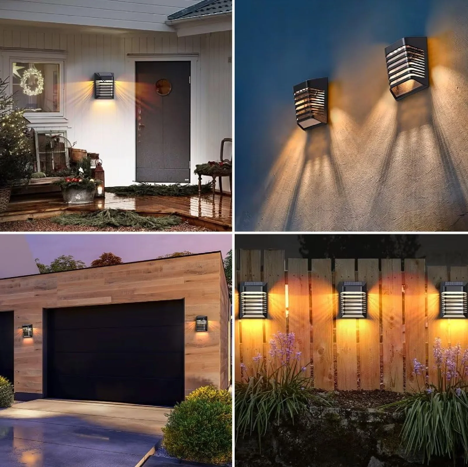 Lámpara De Pared Solar LED Para Jardín 2W 3000K 180Lm, Para Exteriores. Luces Para Terraza. - Image 3