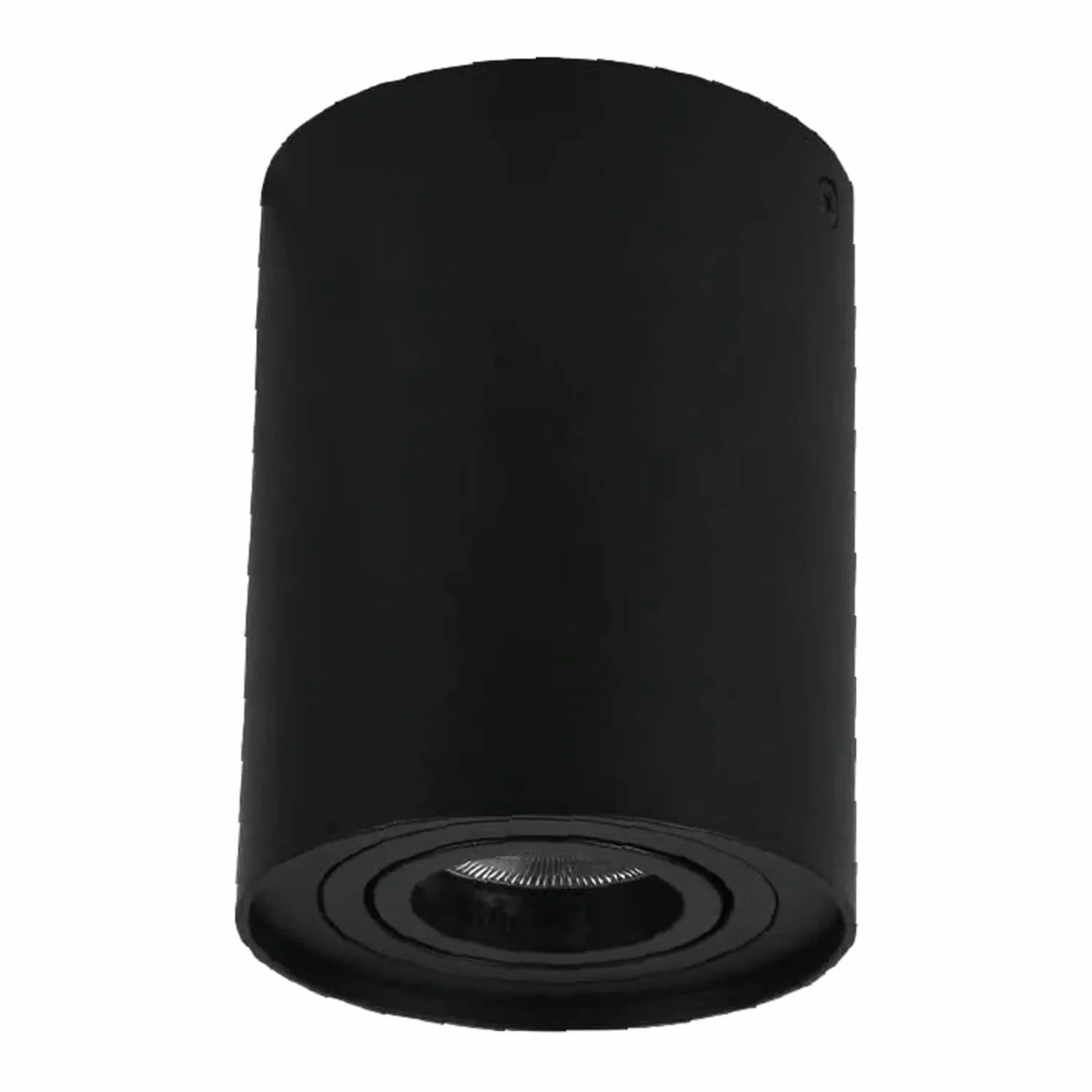 Lámpara De Techo Base 1XGU10 Negra Cilindrica. Ideal Para Interiores. Foco De Techo Redondo. No Incluye Bombillo - Image 2