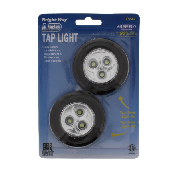 Lampara De Toque De 3 Led Con Baterías Incluidas - Image 3