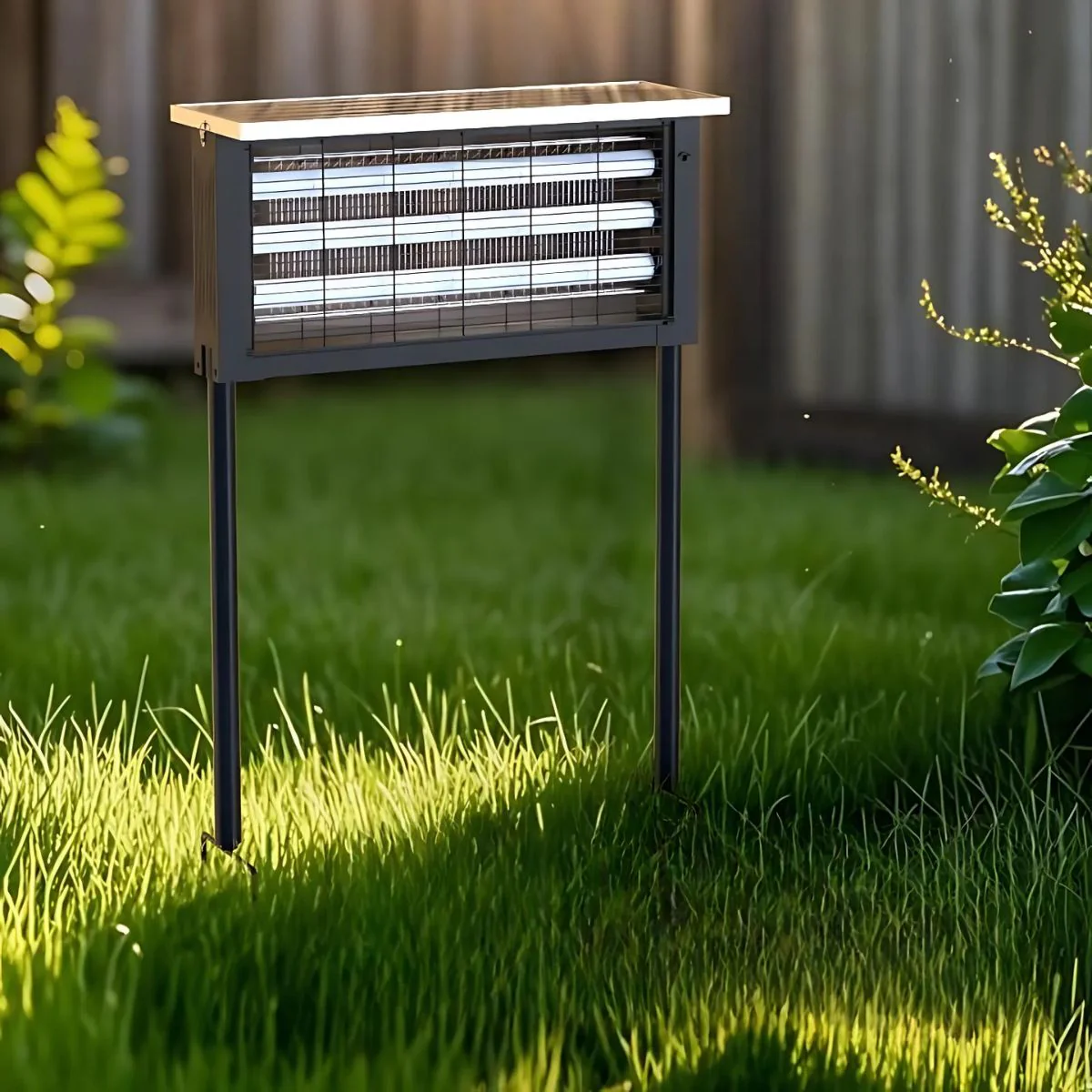 Lámpara Mata Insectos Solar 15W. Trampa Para Mosquitos Con Panel Solar Y Luz UV. Resistente Al Agua IPX6 Para Exteriores. - Image 6