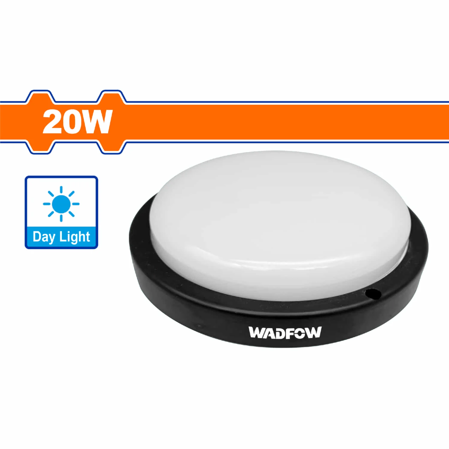 Lámpara Redonda LED 20W 6500K Luz Diurna 100~265V/50-60Hz 25000 Horas 1600Lm IP54