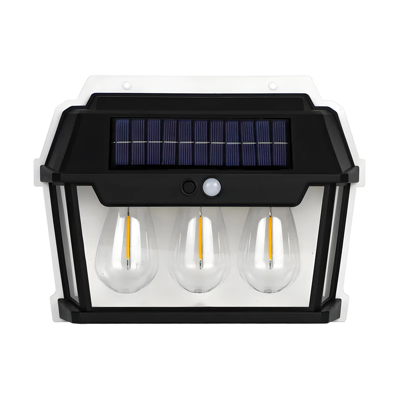 Lámpara Solar LED De Pared Con Sensor De Movimiento. Luz Exterior 28W C. 900 Lúmenes. 3 Niveles De Brillo. - Image 5