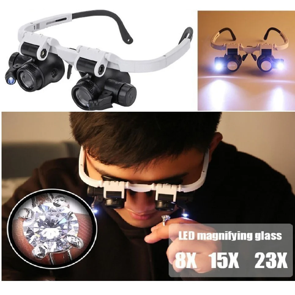 Lentes Con Lupa Y Luces Led. - Image 3