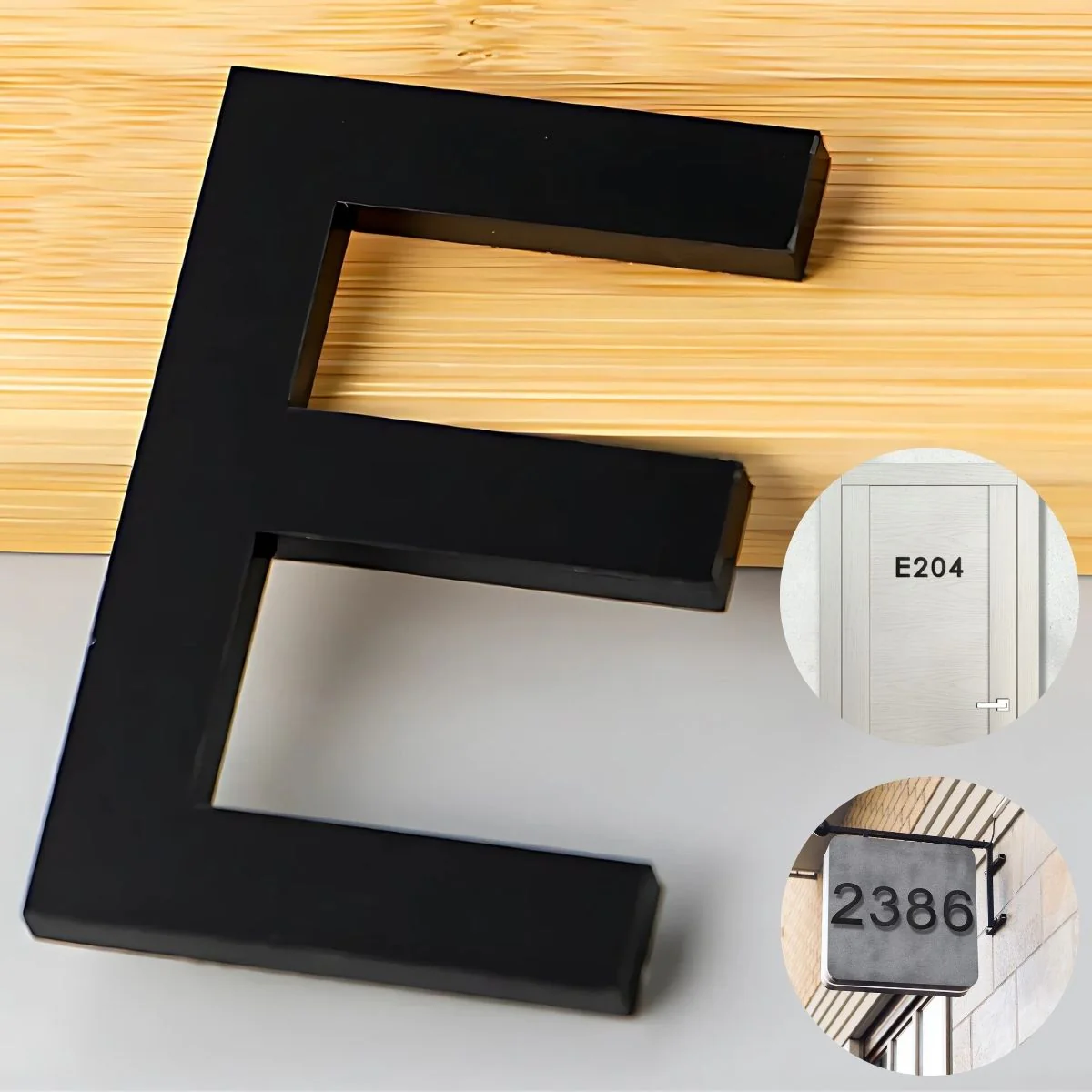 Letras En Acrílico Autoadhesivo 10X6.6Cm Para Fachadas Y Puertas. Letrero Señal Alfabética Adhesiva. (Unidad) - Image 6