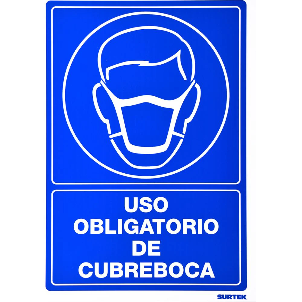 Letrero "Cubreboca" Surtek - Image 5