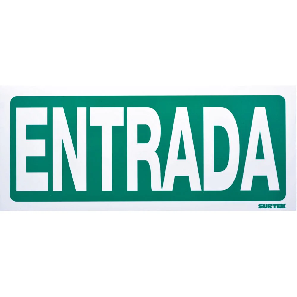 Letrero "Entrada" Surtek - Image 2