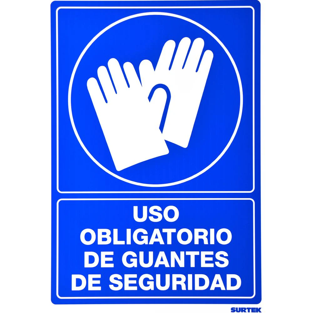 Letrero "Guantes" Surtek - Image 2