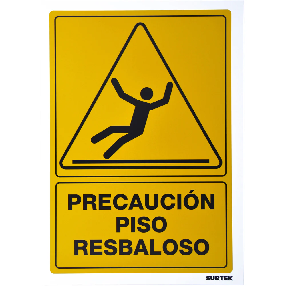 Letrero "Piso Resbaloso" Surtek - Image 8