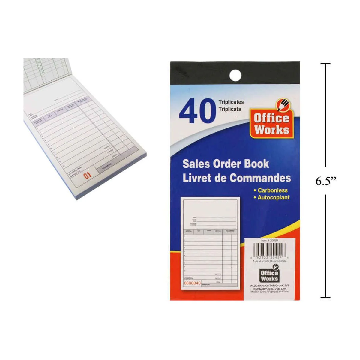 Libro De Ventas Triplicado De 40 Ct Facturero - Image 3