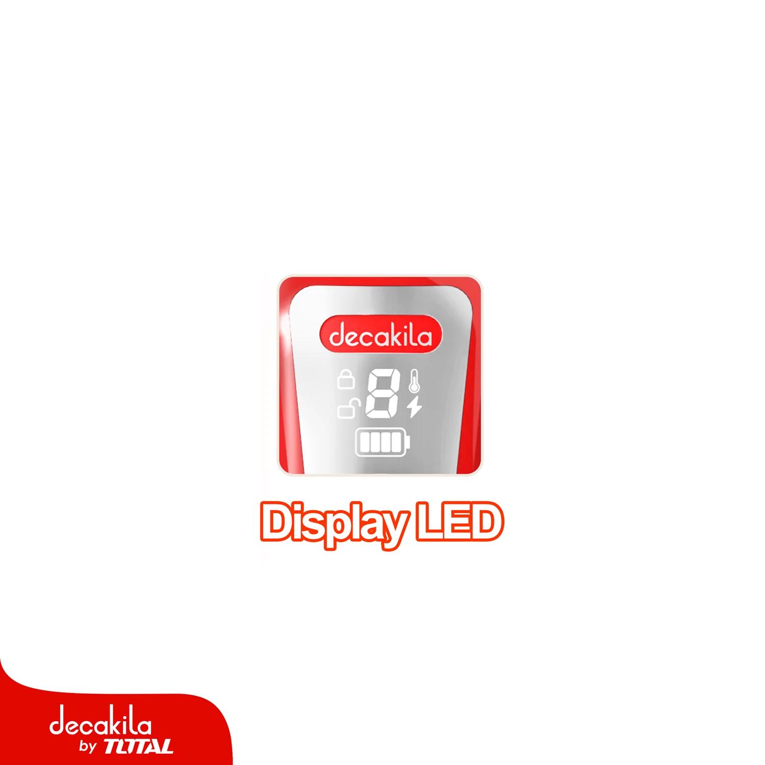 Licuadora Inalámbrica Roja 1.5L 300W 16V 2 Velocidades.Jarra De Vidrio. Incluye Batería Y Cargador. - Image 3