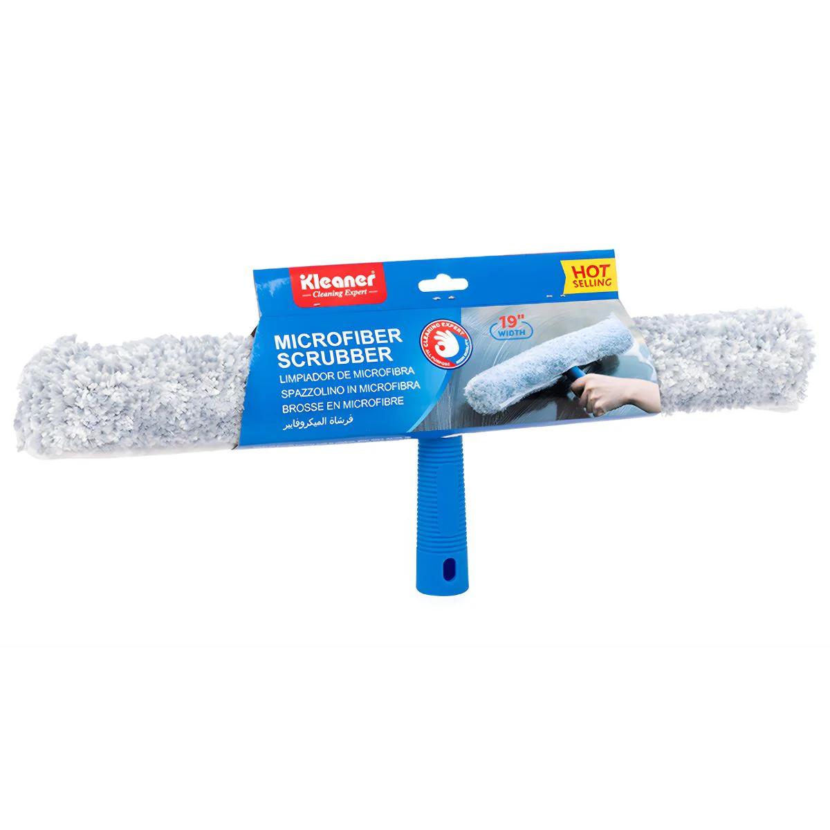 Limpia Vidrios Con Almohadilla De Microfibra De 45Cm. Repuesto Para Limpiador De Cristales.
