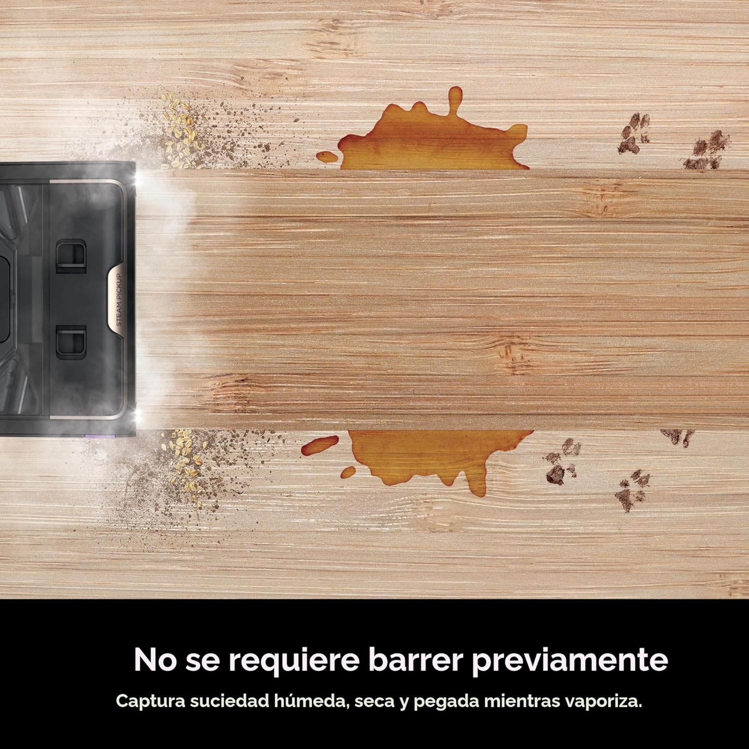 Limpiador A Vapor Eléctrico Shark Steam Pickup Con Función De Recolección De Suciedad, Cepillo Autolimpiante Y Limpieza 2 En 1 Para Pisos. - Image 2